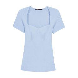 Rib knit top by MAJE