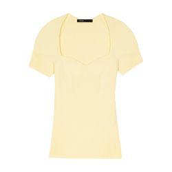 Rib knit top by MAJE