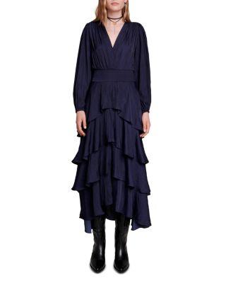 Ruffinella Dress by MAJE