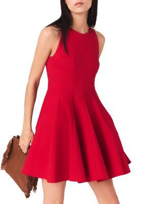 Short Flared Dress by MAJE