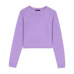 Short cashmere sweater by MAJE