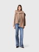 Short double-faced coat by MAJE