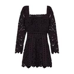 Short guipure dress by MAJE