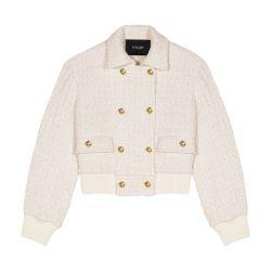 Short tweed jacket by MAJE