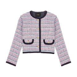 Short tweed jacket by MAJE