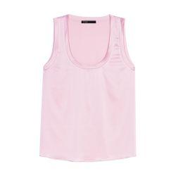 Silk tank top by MAJE