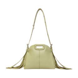 Smooth leather mini Miss M bag by MAJE