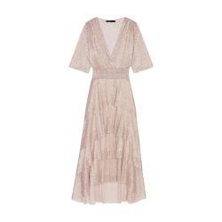 Sparkly frilled dress by MAJE