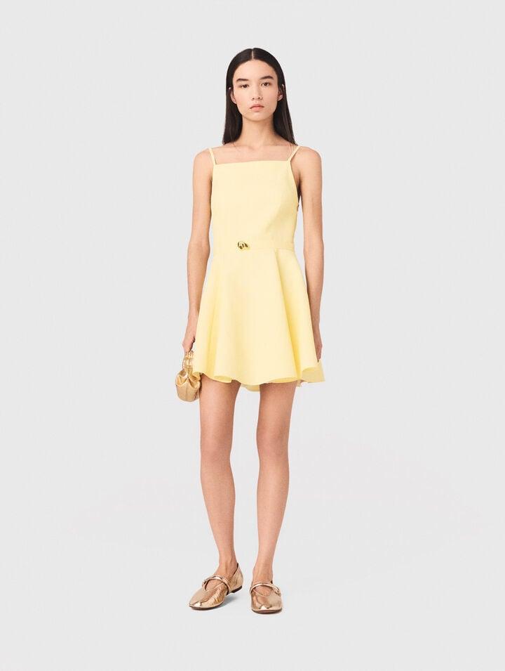 Strappy flared dress by MAJE