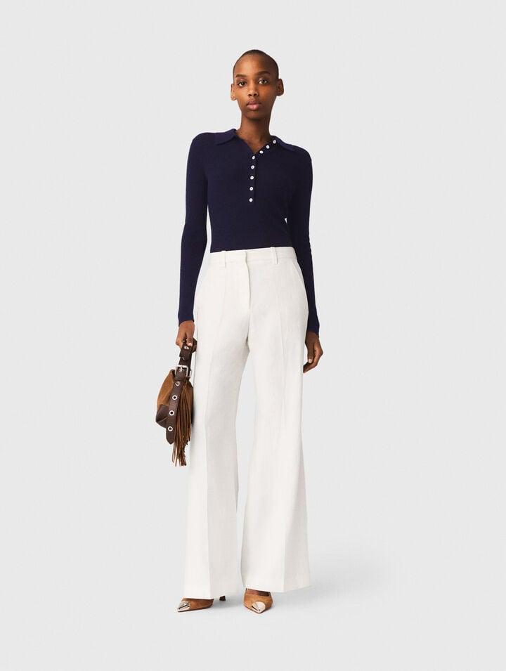 Suit trousers by MAJE