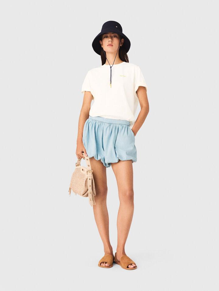 Summer print T-shirt by MAJE
