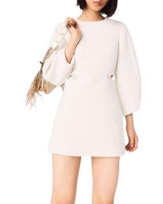 Tweed Mini Dress by MAJE