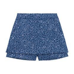 Tweed illusion shorts by MAJE