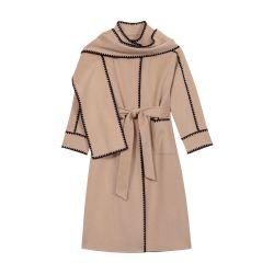 Two-tone double-sided coat by MAJE