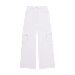 Velour cargo trousers by MAJE