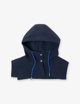 Waterproof Drawstring Shell Hood by MAJE