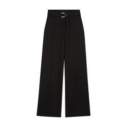Wide belted trousers by MAJE