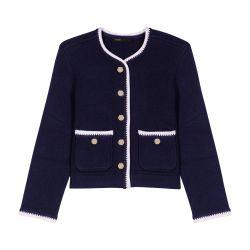 Wool-blend cardigan by MAJE