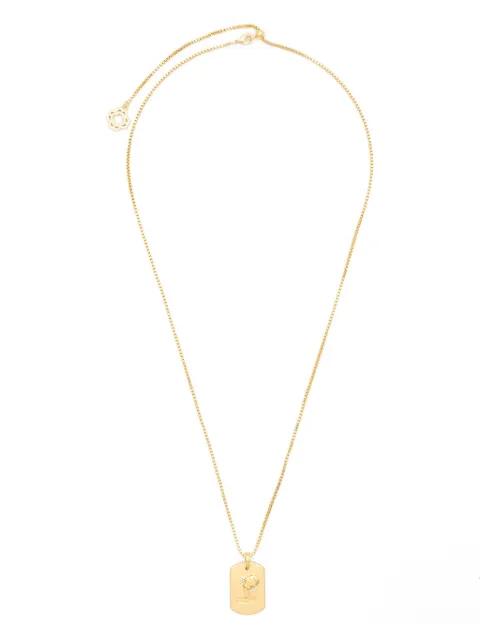 aquarius zodiac-design necklace by MAJE