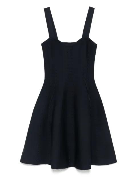 babydoll knitted mini dress by MAJE