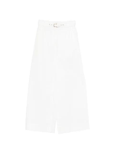 belted trousers by MAJE