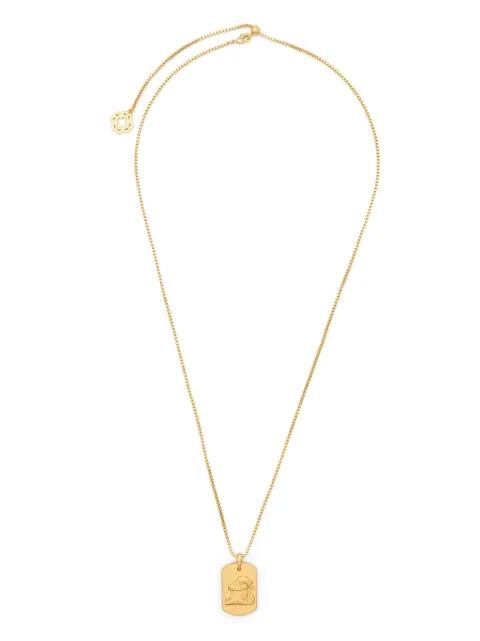 capricorn zodiac-design necklace by MAJE