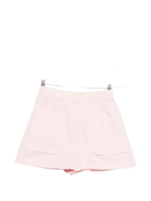 elastic-waistband shorts by MAJE