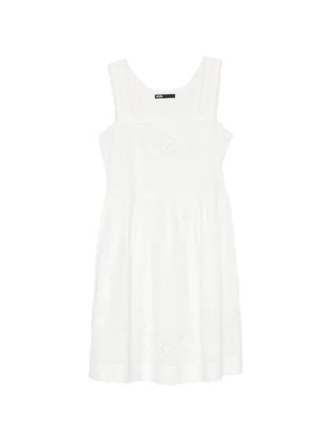 embroidered flared mini dress by MAJE
