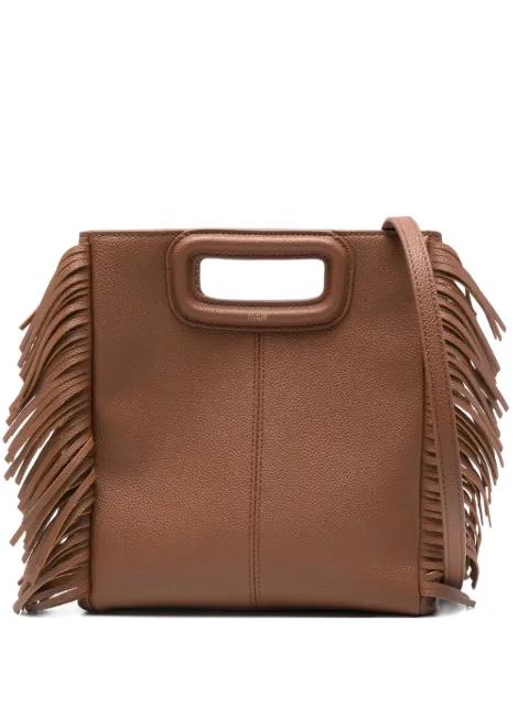 fringe handle tote bag by MAJE