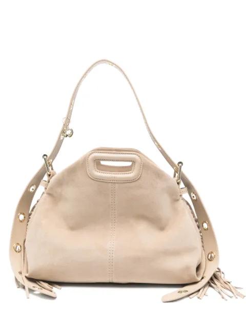 fringed-detail tote bag by MAJE