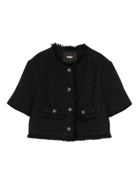 fringed-embellished jacket by MAJE