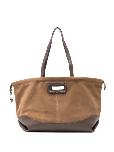 heart charm shoulder bag by MAJE