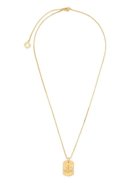 libra-motif necklace by MAJE
