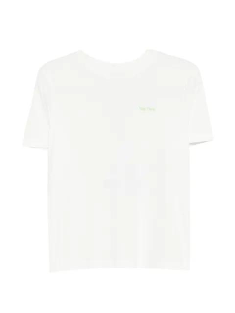 logo-embroidery T-shirt by MAJE