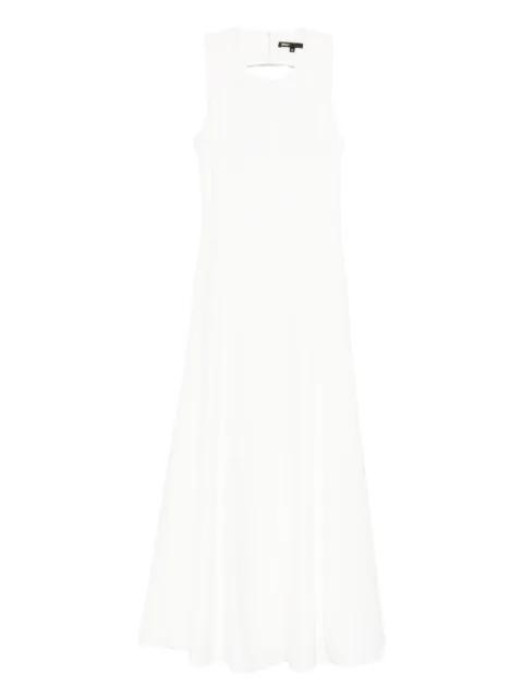 open-back midi dress by MAJE