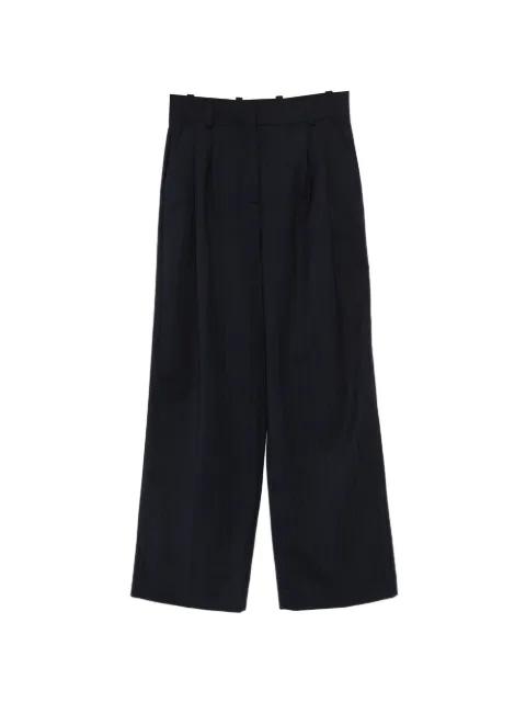pinstripe trousers by MAJE