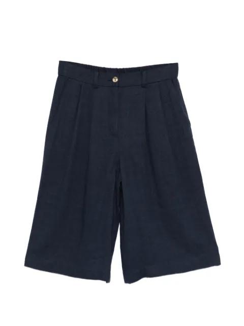 pleated bermuda shorts by MAJE