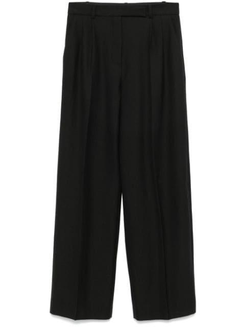pleated tailored trousers by MAJE