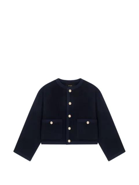 pocket button jacket by MAJE