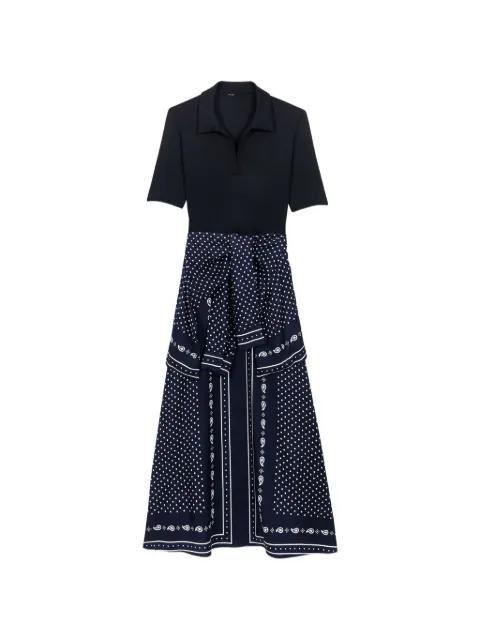 polka-dot maxi dress by MAJE