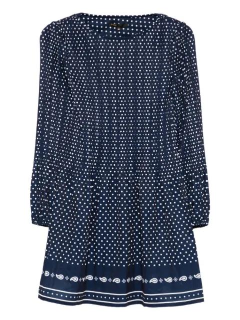 polka dot mini dress by MAJE