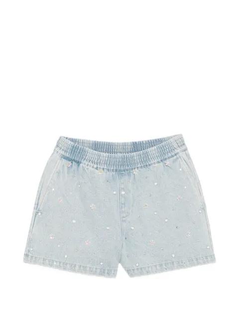 rhinestone-embellished shorts by MAJE