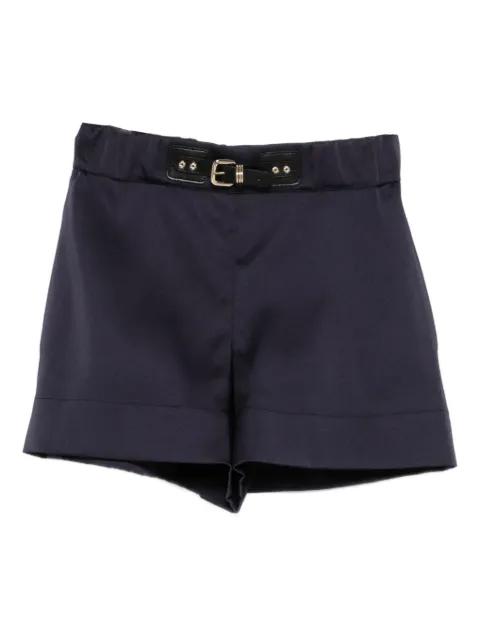 satin shorts by MAJE