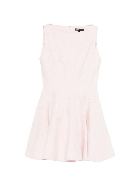 sleeveless tweed mini dress by MAJE