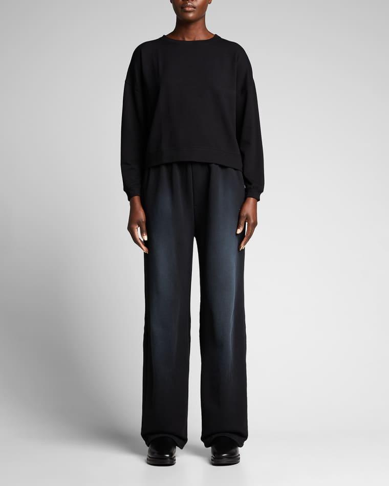 Crewneck French Terry Pullover by MAJESTIC