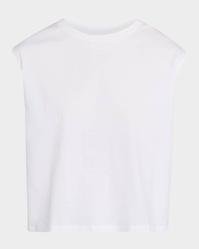 Crewneck Suprima Cotton Tank by MAJESTIC FILATURES