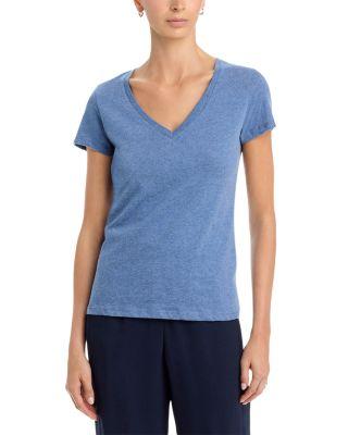 Deluxe V Neck Tee by MAJESTIC FILATURES