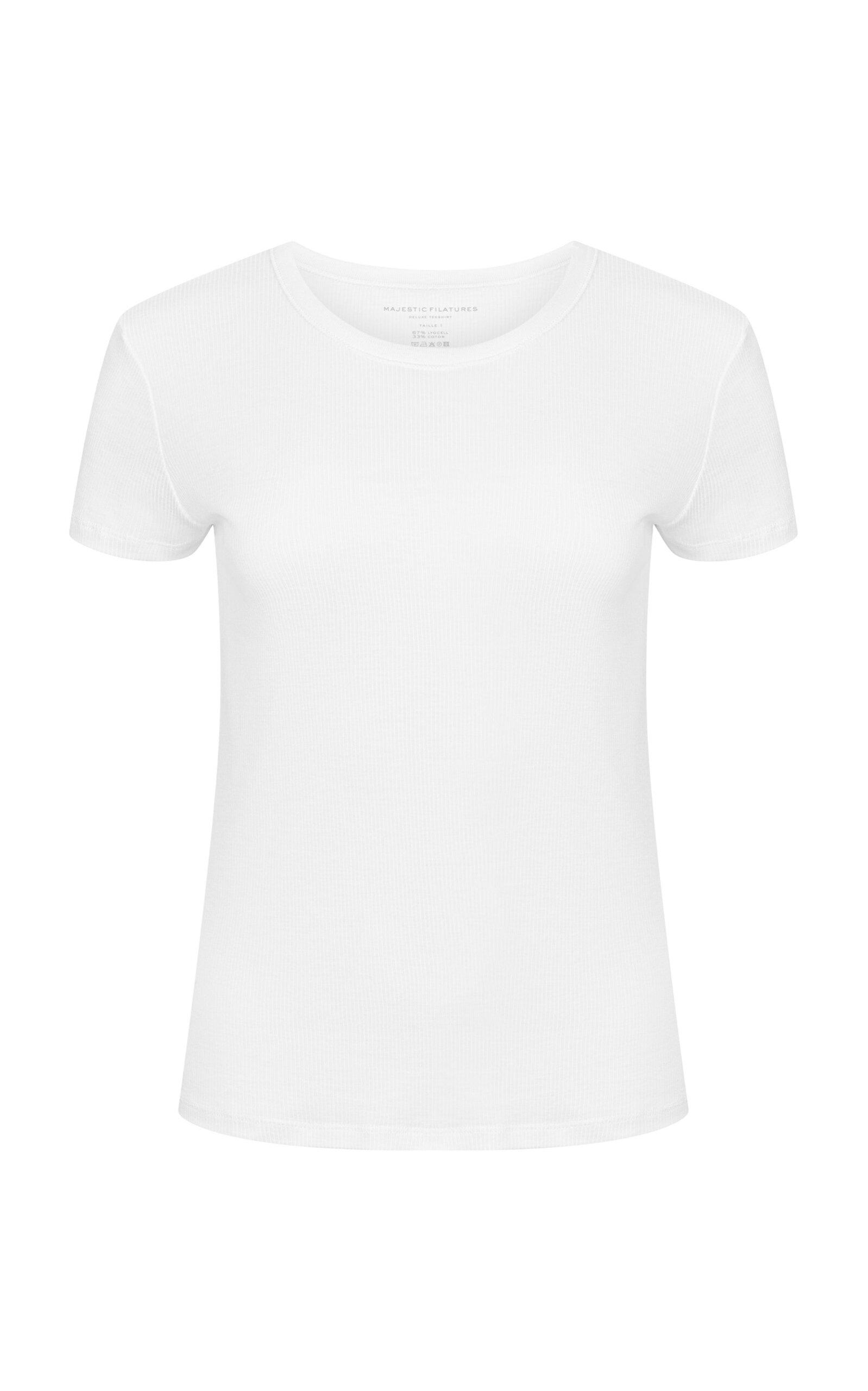 MAJESTIC FILATURES Stretch-Cotton Top - Moda Operandi by MAJESTIC FILATURES