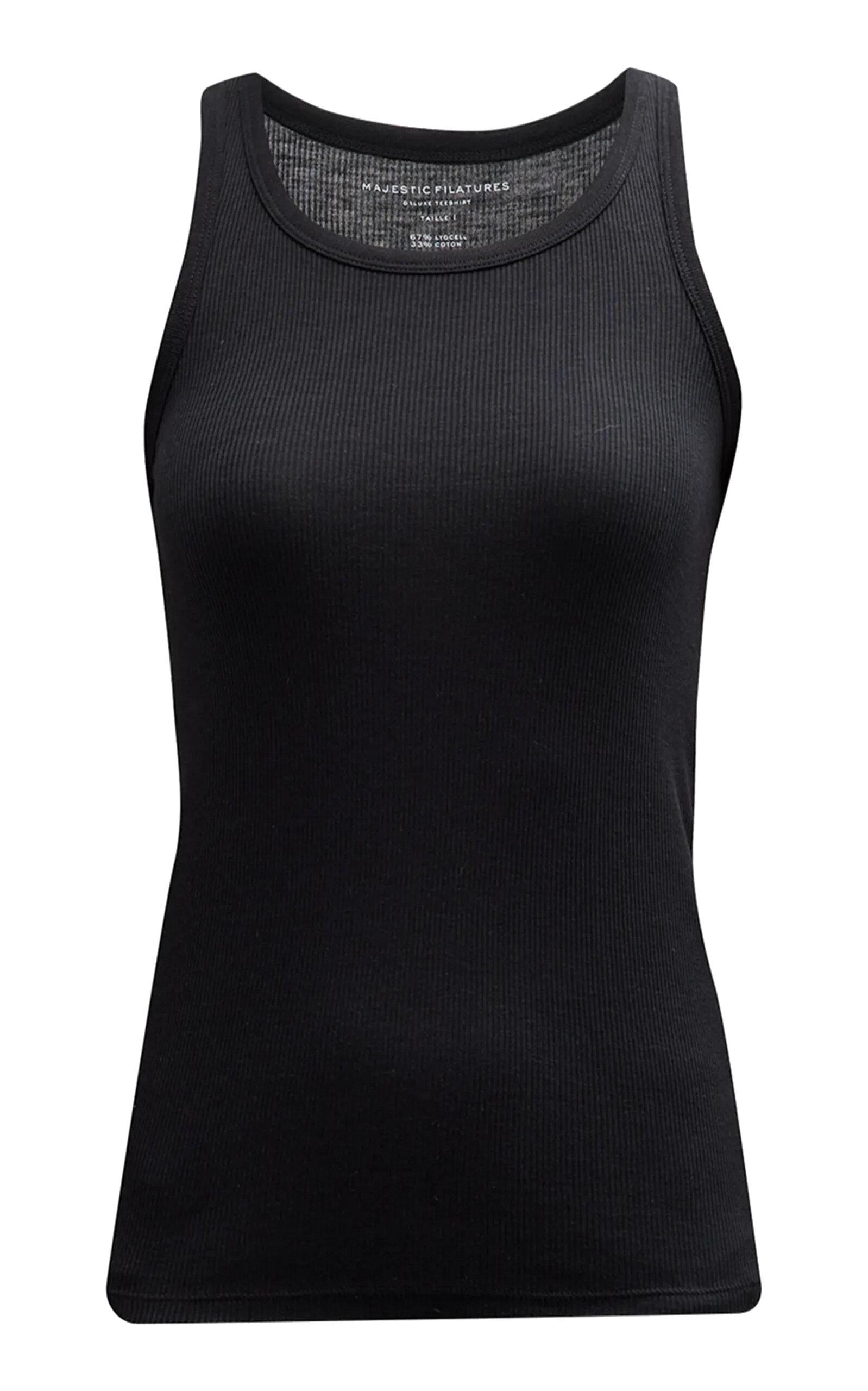 MAJESTIC FILATURES Stretch-Cotton Top - Moda Operandi by MAJESTIC FILATURES