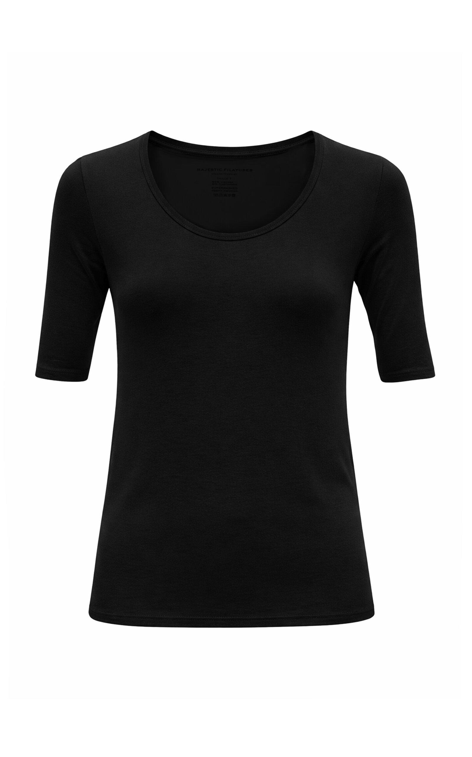 MAJESTIC FILATURES Stretch-Jersey T-Shirt - Moda Operandi by MAJESTIC FILATURES